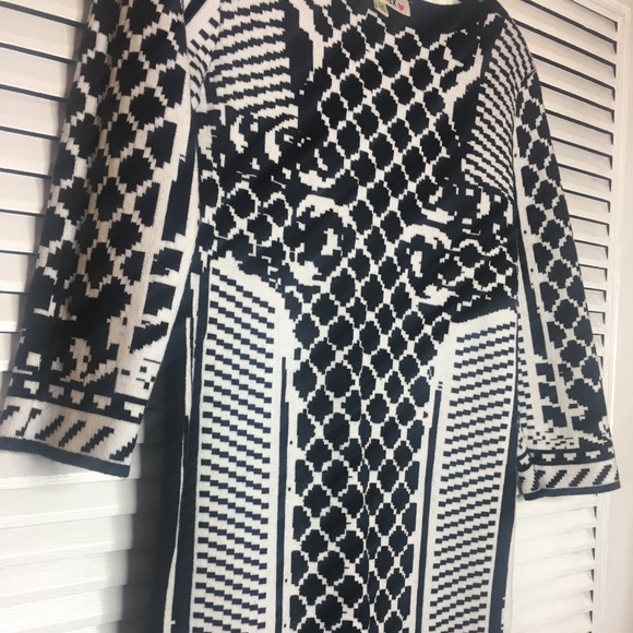 Women’s Multi-Print Sweater Dress - Picture 2 of 4
